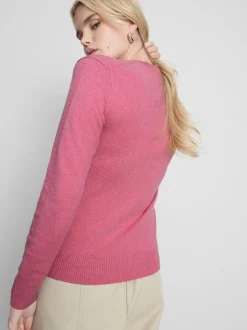 Weicher Strickpullover mit Rundhalsausschnitt