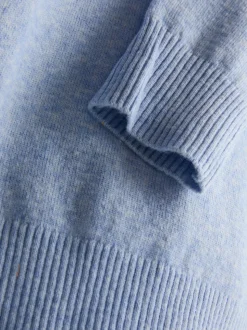 Weicher Strickpullover mit Rundhalsausschnitt