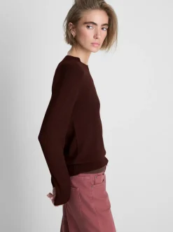 Weicher Strickpullover mit Rundhalsausschnitt
