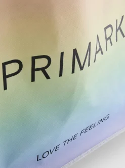 Wiederverwendbare „Primark“ XL-Tasche in Pride-Farben