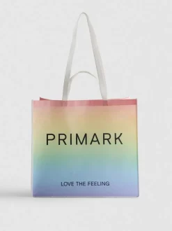 Wiederverwendbare „Primark“ XL-Tasche in Pride-Farben