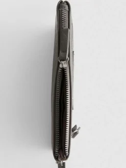 Wristlet-Tasche in Knitteroptik