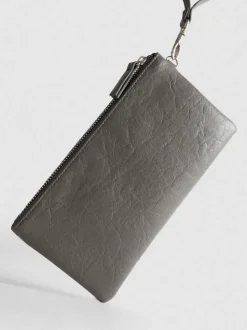 Wristlet-Tasche in Knitteroptik