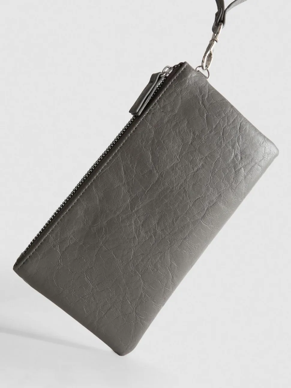 Wristlet-Tasche in Knitteroptik