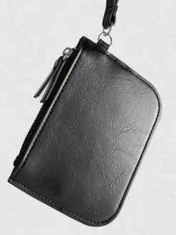 Wristlet-Tasche in Lackoptik